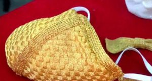 Viral! Masker Tangkal Corona, Seharga Rp. 808 Juta Terbuat Dari Emas